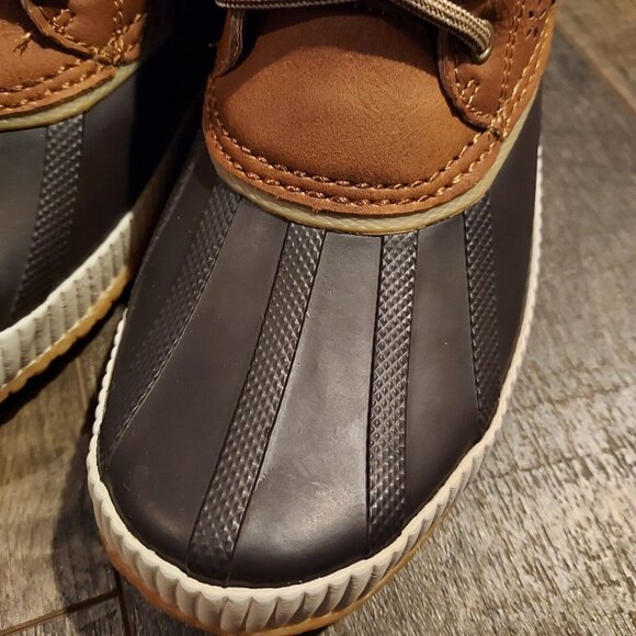 Jsport Mary Women's Size 7 Waterproof Faux Fur Duck Boot, Brown - Picture 2 of 12